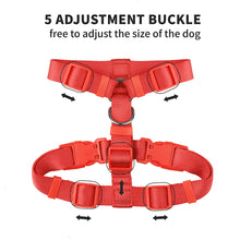 Load image into Gallery viewer, MASBRILL No Pull Dog Harness Soft Basic Nylon Adjustable Dog Vest Easy Walking Harness
