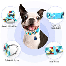 Load image into Gallery viewer, MASBRILL Dog Collar for Medium Dogs, Durable Nylon Dog Collars with Colorful Desige, Eyecatcher Looking and Comfortable Dog Collar
