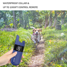 Load image into Gallery viewer, MASBRILL Dog Shock Collar with Remote Rechargeable Shock Collar for Medium Large Dogs, Electronic Training Collar Waterproof Shock Collar with 3 Training Modes Up to 1000ft

