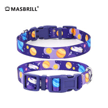 Load image into Gallery viewer, MASBRILL Dog Collar for Medium Dogs, Durable Nylon Dog Collars with Colorful Desige, Eyecatcher Looking and Comfortable Dog Collar
