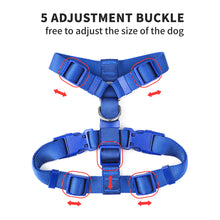 Load image into Gallery viewer, MASBRILL No Pull Dog Harness Soft Basic Nylon Adjustable Dog Vest Easy Walking Harness
