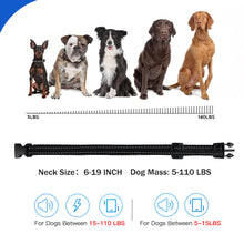 Load image into Gallery viewer, MASBRILL Dog Shock Collar with Remote Rechargeable Shock Collar for Medium Large Dogs, Electronic Training Collar Waterproof Shock Collar with 3 Training Modes Up to 1000ft
