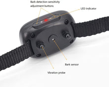 Load image into Gallery viewer, MASBRILL Small Dog Bark Collar - Smallest Anti Barking Collar for Small Medium Dogs - Small Most Humane Stop Barking Collar - No Shock Bark Collar - Safe Pet Bark Control
