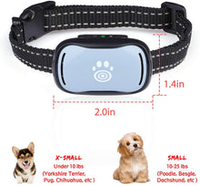 Load image into Gallery viewer, MASBRILL Small Dog Bark Collar - Smallest Anti Barking Collar for Small Medium Dogs - Small Most Humane Stop Barking Collar - No Shock Bark Collar - Safe Pet Bark Control
