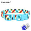 Load image into Gallery viewer, MASBRILL Dog Collar for Medium Dogs, Durable Nylon Dog Collars with Colorful Desige, Eyecatcher Looking and Comfortable Dog Collar
