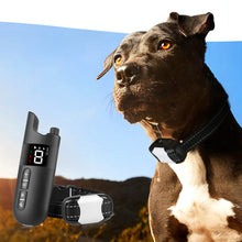 Load image into Gallery viewer, MASBRILL Dog Shock Collar with Remote Rechargeable Shock Collar for Medium Large Dogs, Electronic Training Collar Waterproof Shock Collar with 3 Training Modes Up to 1000ft
